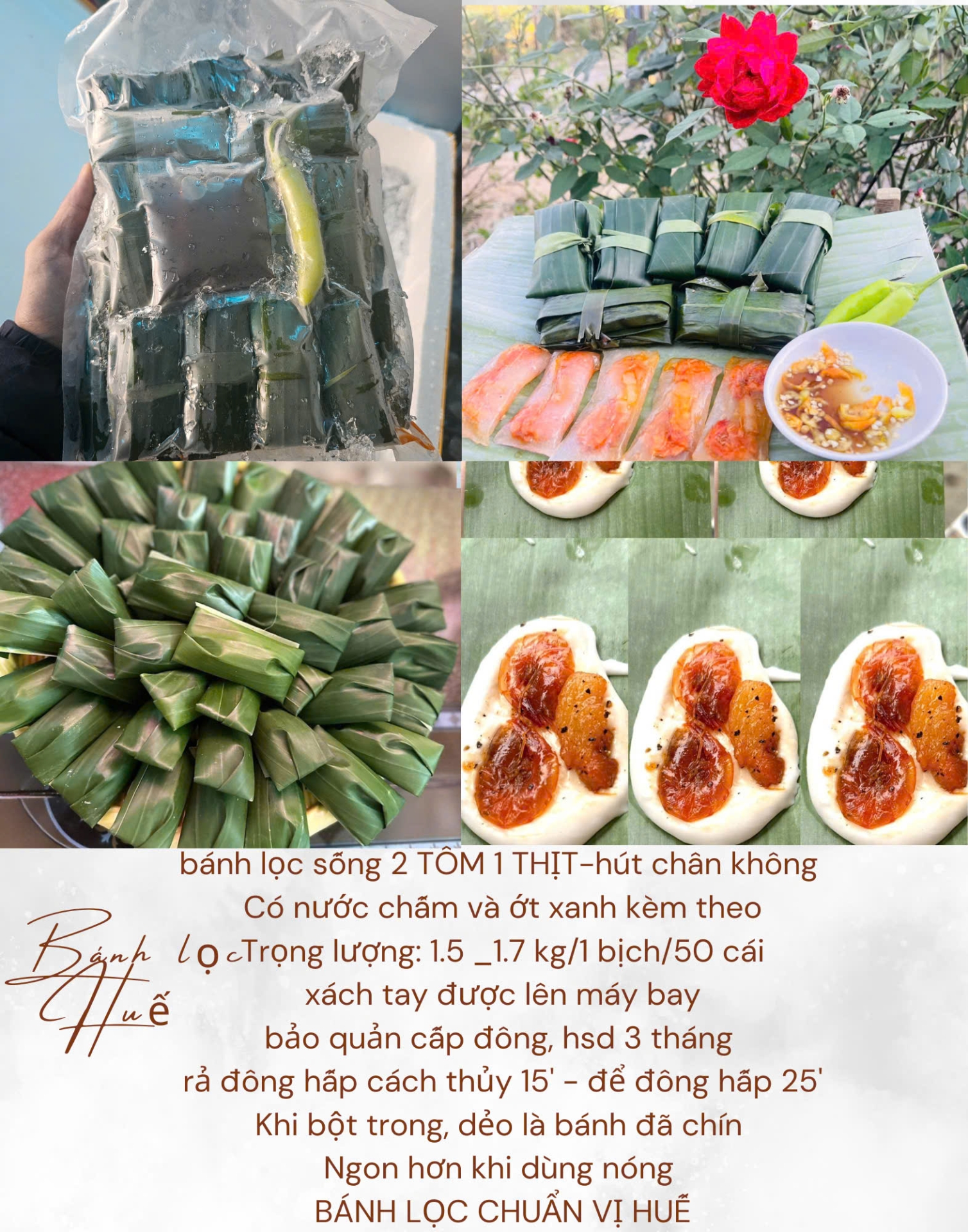 Bánh bột lọc Huế
