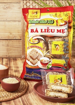 Bánh khô bột mì mè trắng